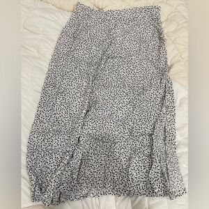 THRIFTED FLORAL SKIRT